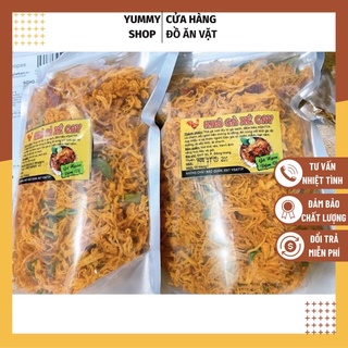 1 KG KHÔ GÀ LÁ CHANH LOẠI I☝🏼( 2 túi như hình ) đóng túi zip ( sỉ = lẻ )