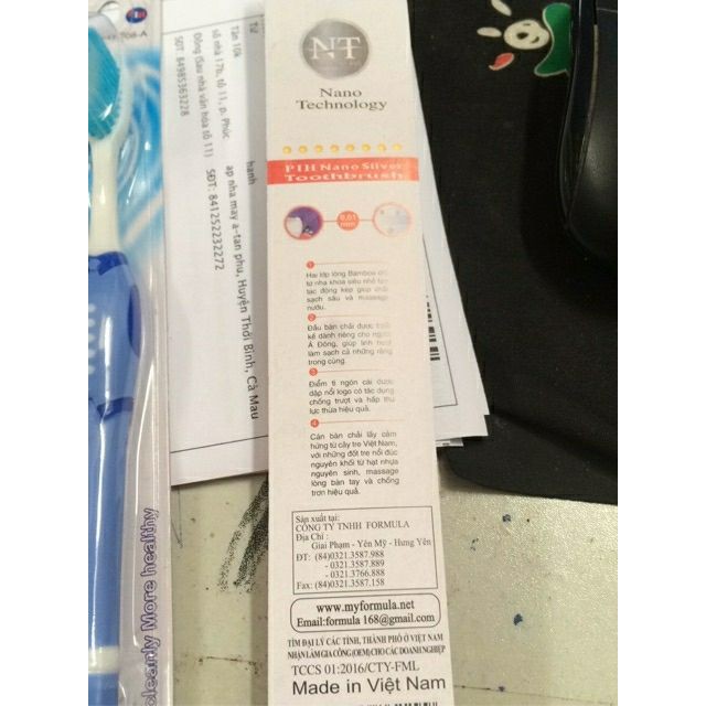 Bàn chải đánh răng người lớn công nghệ Hàn Quốc [BI &amp; CI]