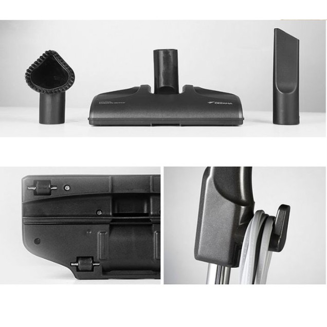 Máy hút bụi gia đình Xiaomi Deerma DX115C (hút được cả chăn đệm, thảm sàn, mạng nhện....) | BigBuy360 - bigbuy360.vn