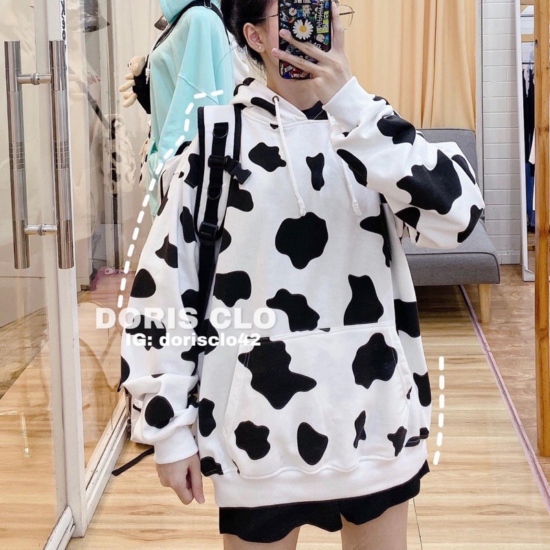 ♦️Áo Hoddie Nỉ Bò Sữa - Tay Cánh Dơi Dưới 75kg🔥 | BigBuy360 - bigbuy360.vn