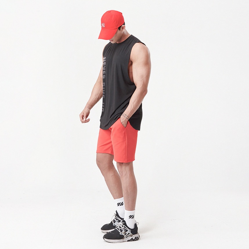 [GYMen]  Áo Sát Nách Cotton Dáng Rộng Thấm Hút Mồ Hôi Nhanh Khô Chống Ẩm Size Lớn Cho Nam Tập Gym Bóng Rổ Đường Phố Ngoài Trời   thể thao nam