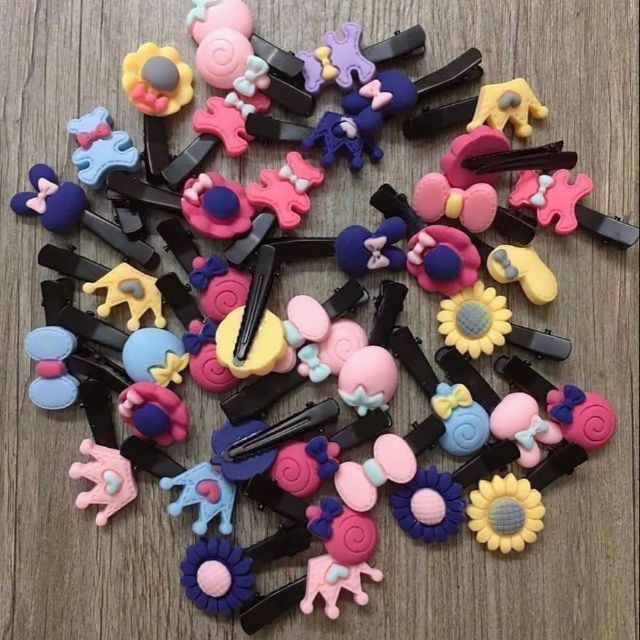 HỘP KẸP TÓC CHO BÉ GÁI,