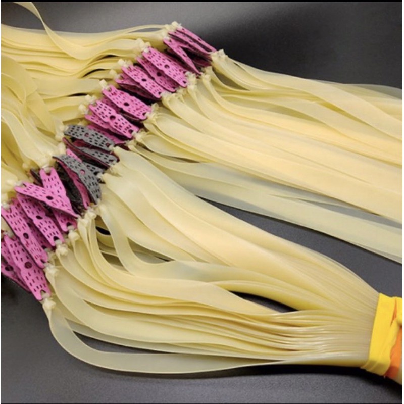 Dây Thun Latex 1mm  Loại 1 Lớp Màu Trắng