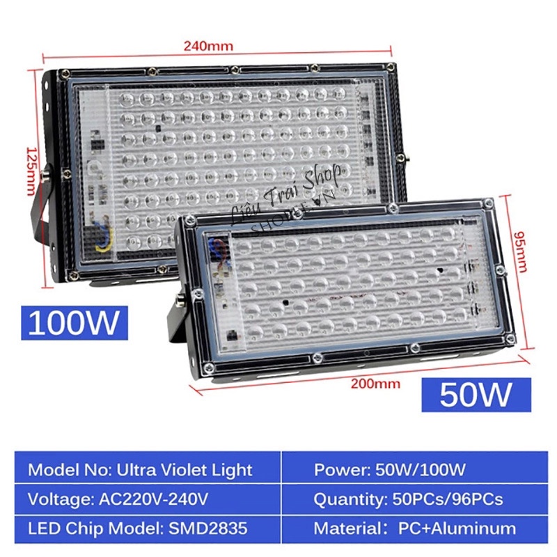Đèn sấy keo uv 220v đèn làm khô keo uv led 395nm ánh sáng xanh