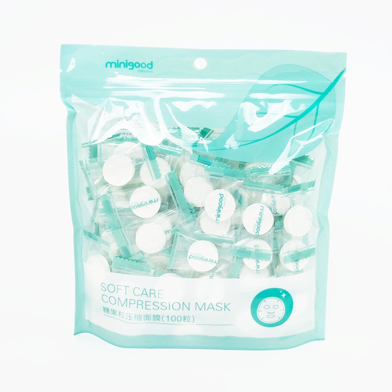 Mặt nạ nén sợi tre Minigood  - Tiện dụng, phù hợp mọi loại da