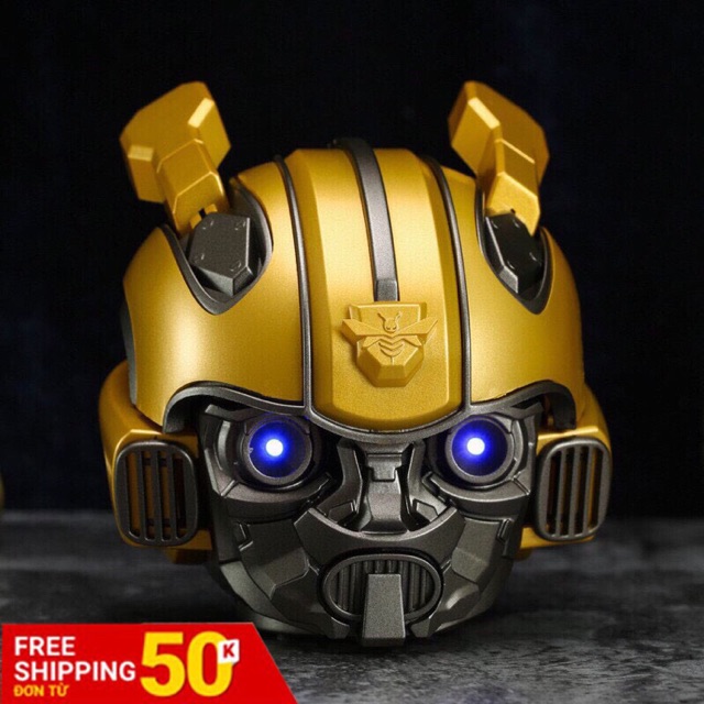 [Mã ELFLASH5 giảm 20K đơn 50K] Loa bluetooth robot Bumblebee Transformer Bass siêu chất