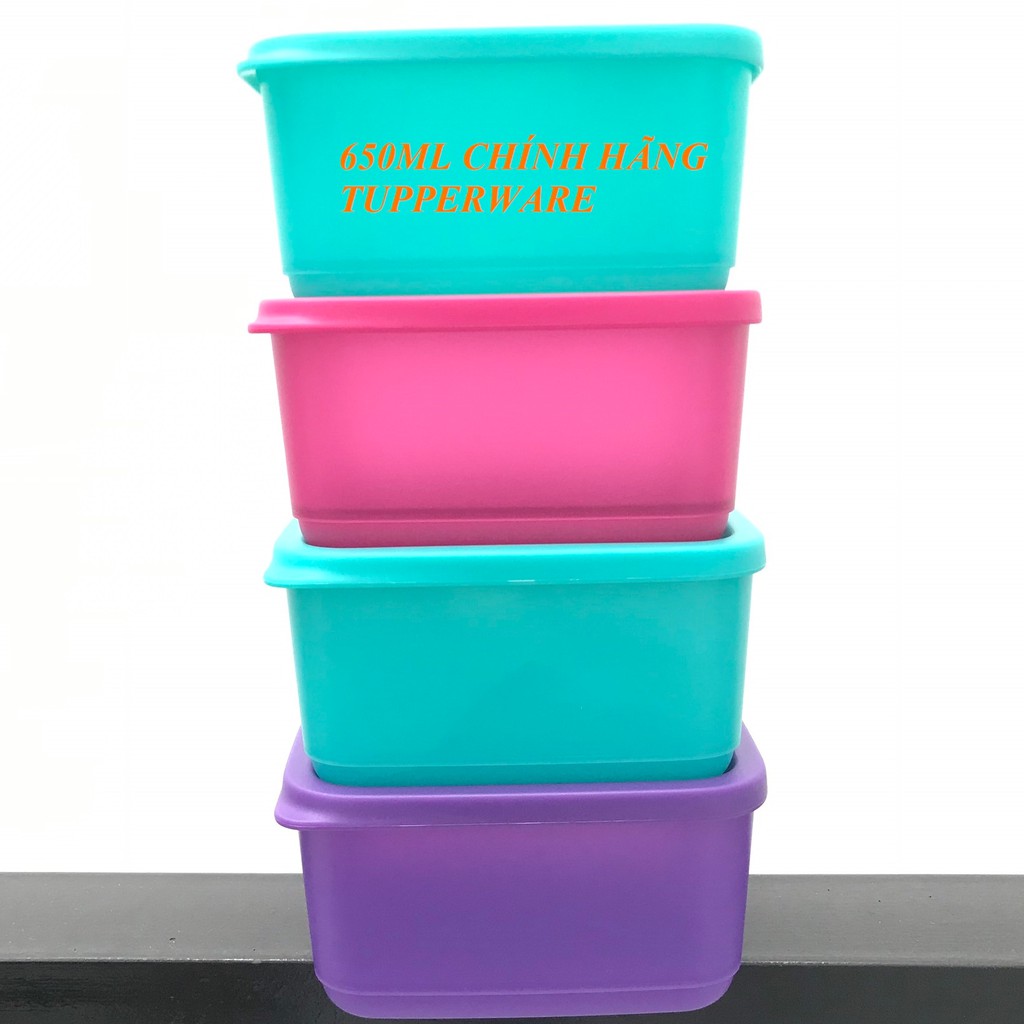 Hộp trữ mát small square 650ml (4hop) | BigBuy360 - bigbuy360.vn
