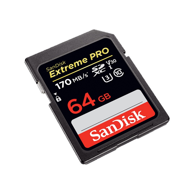 Thẻ nhớ Micro SD Sandisk 128GB 64GB 32GB 16GB Extreme Pro upto 170MB/s cho máy ảnh quay phim
