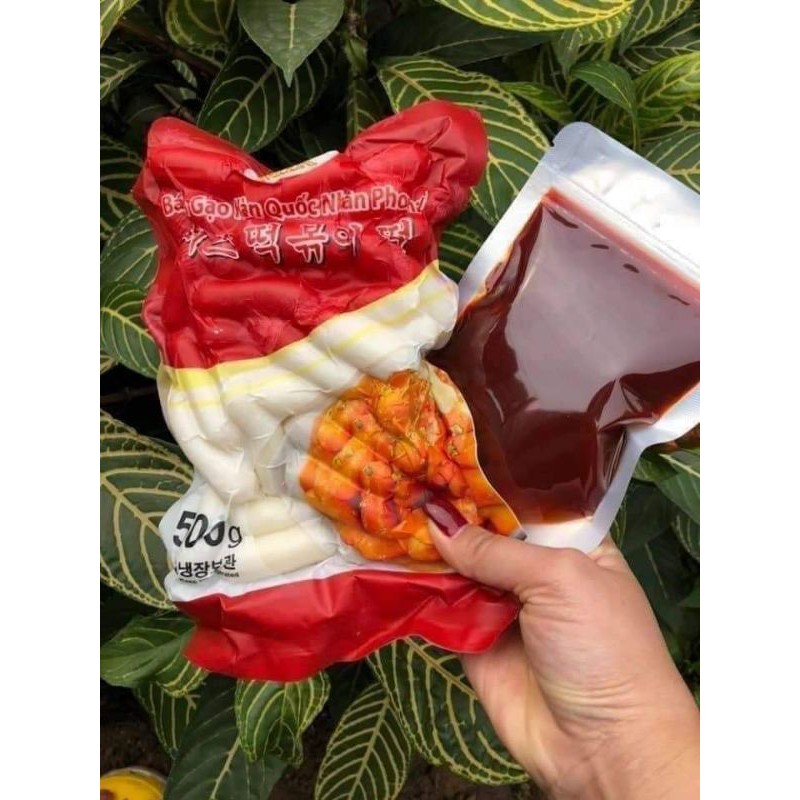 Bánh gạo tokboki hàn quốc - sốt tokboki ăn lẩu