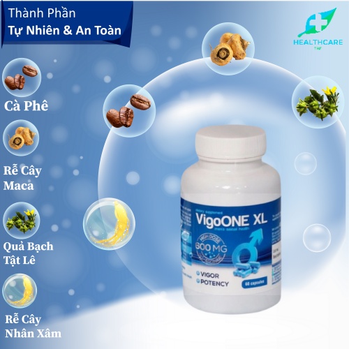 Tăng Cường Sinh Lý Nam VigoOne XL NHẬP KHẨU BA LAN - Tăng Cường Sinh Lý Kéo Dài Thời Gian Quan Hệ Chống Xuất Tinh Sớm