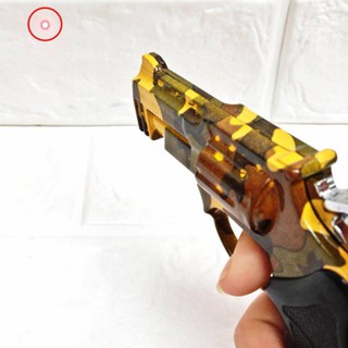 Bật lửa s.úng camo có đèn lazer (kim loại)