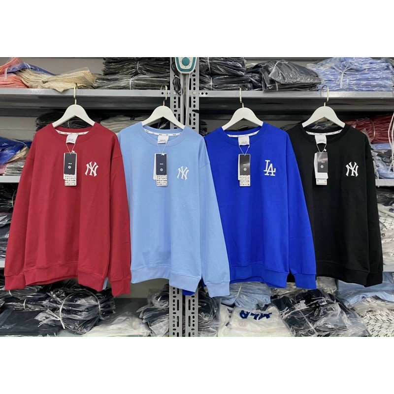 Áo nỉ Mlb mono bag big logo sweatshirt dài tay