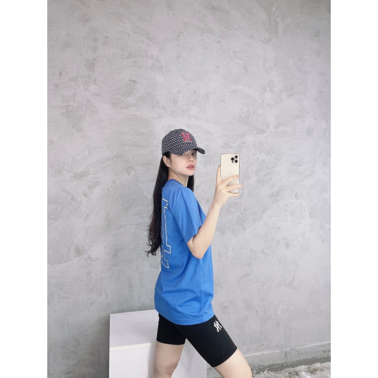 (HÀNG XUẤT XỊN) Mũ / Nón xanh đậm N03 M/L//B N//Y MONOGRAM BASEBALL CAP BLUE/WHITE Made in V//N full-tem-tag One size