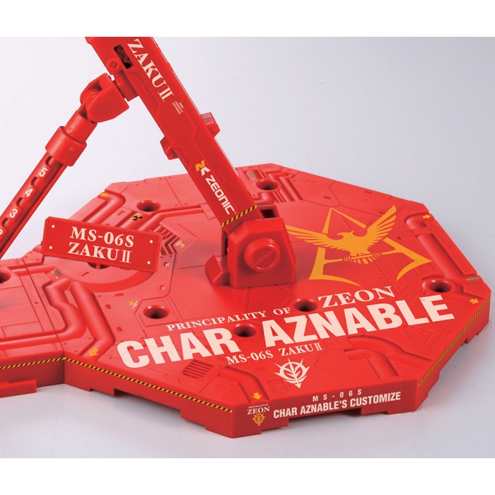 Dụng cụ Gunpla Đế Action Base 1 Bandai - Char Aznable