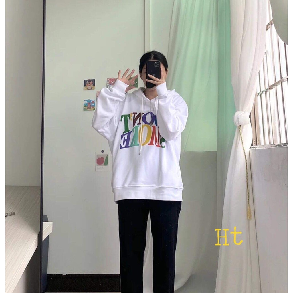 Áo hoodie 3d I Don't Smoke HTH0121