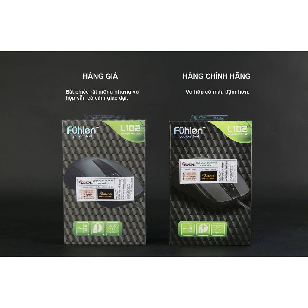 Chuột Fuhlen L102 Chính Hãng Bảo Hành 24 Tháng