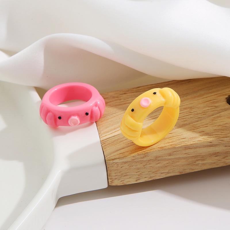 Hoạt Hình Nhẫn Đeo Tay Hình Chú Ếch Dễ Thương Thời Trang Cho Nữ