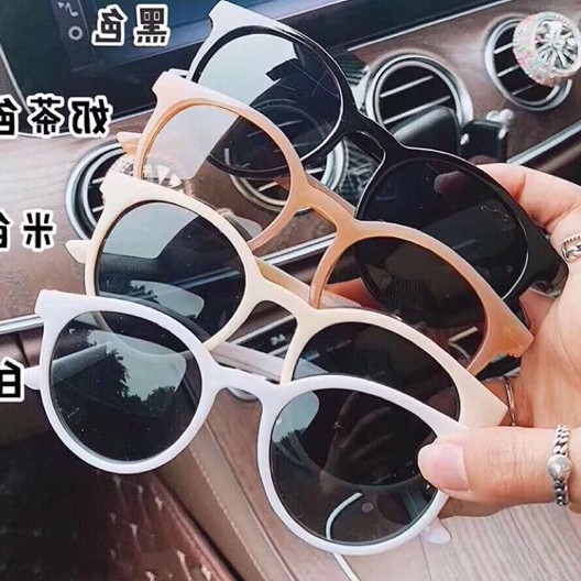 Kính Gọng Tròn Hàn Quốc Siêu Hot Trend UNZANG - Đủ Màu