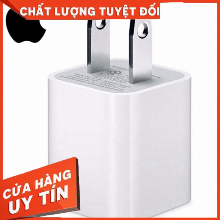 [GIÁ RẺ NHẤT] [CHẤT LƯỢNG SỐ 1]  Cóc sạc iphone 7/7Plus Zin HongKong bảo hành 12 tháng