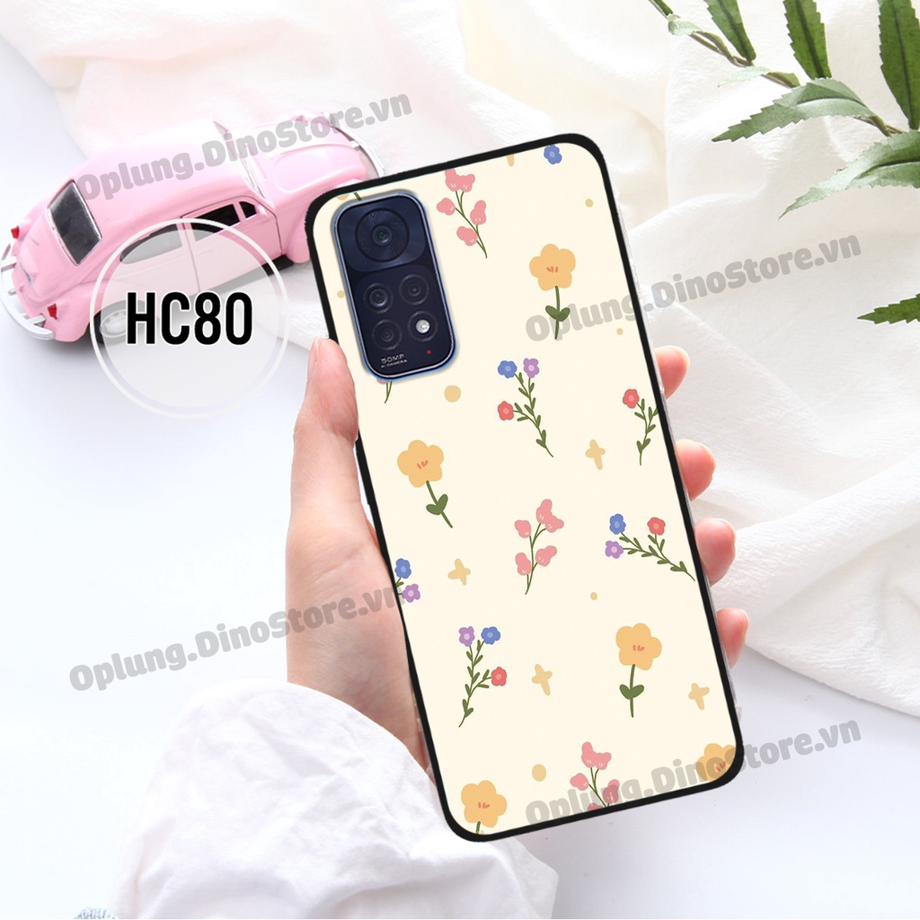 Ốp lưng Redmi Note 11 4G/Note 11s/Note 11 Pro 5G in hình hoa nhỏ basic dễ thương bo viền chức năng bảo vệ camera bền đẹp