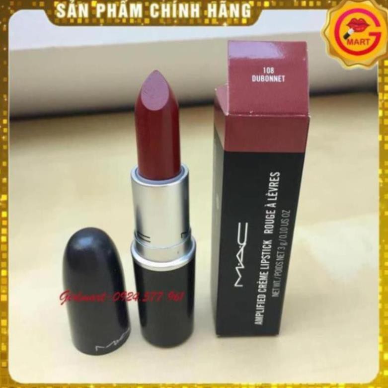 [BẢO HÀNH] Son Mac 108 Dubonnet Đỏ Nâu Lạnh | BigBuy360 - bigbuy360.vn