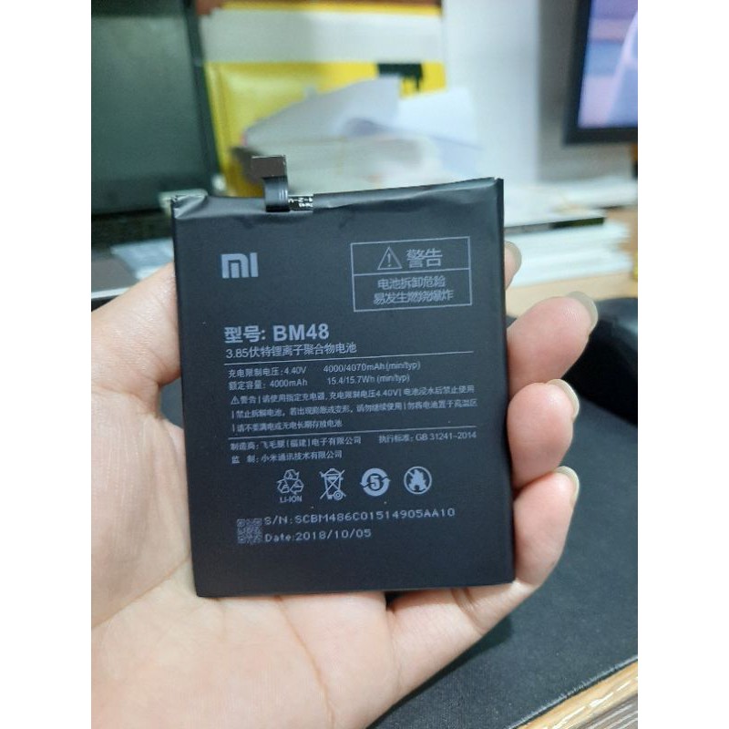 Pin Xiaomi BM48 ( Pin Xiaomi Mi Note 2 ) Zin mới 100% - Bảo hành 3 tháng