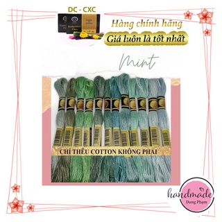 Mua SET 12 TÉP CHỈ THÊU - MÀU NHƯ HÌNH - Chỉ thêu COTTON CXC / S 05