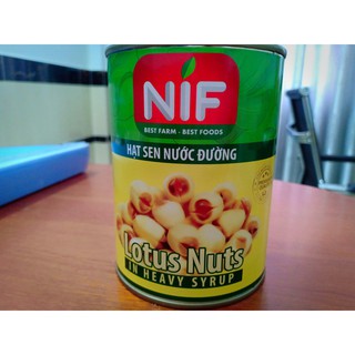 Hạt Sen Đóng Hộp NIF 560g