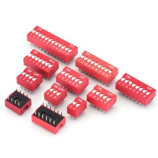 Công tắc dip switch 1 số 2 số 3 số 4 số 5 số 6 số 8 số 10 số 12 số