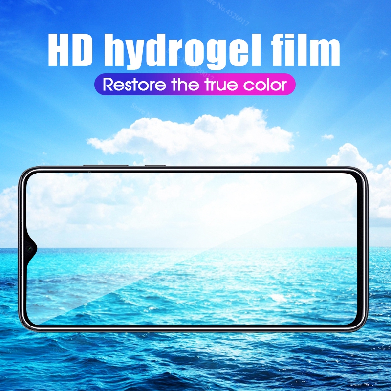 Ultra Thin 9D Anti-Scratch Soft Hydraulic Film Screen Protector Redmi 9C 9A 9 Redmi Note 9 Pro Max 9S Note 8 7 6 5 Pro