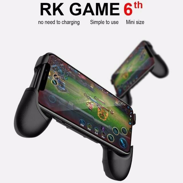 RK game6 Tay cầm game cho điện thoại full màn hình dưới 6.3 inch Gamepad