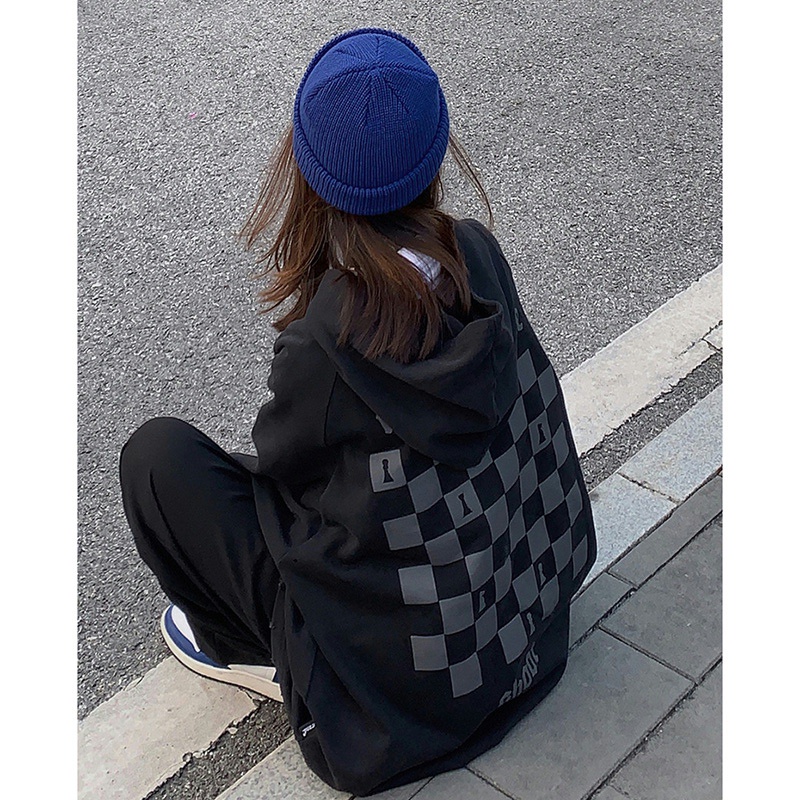 Áo hoodie dáng rộng thời trang cá tính phong cách Hàn Quốc 2021 | BigBuy360 - bigbuy360.vn