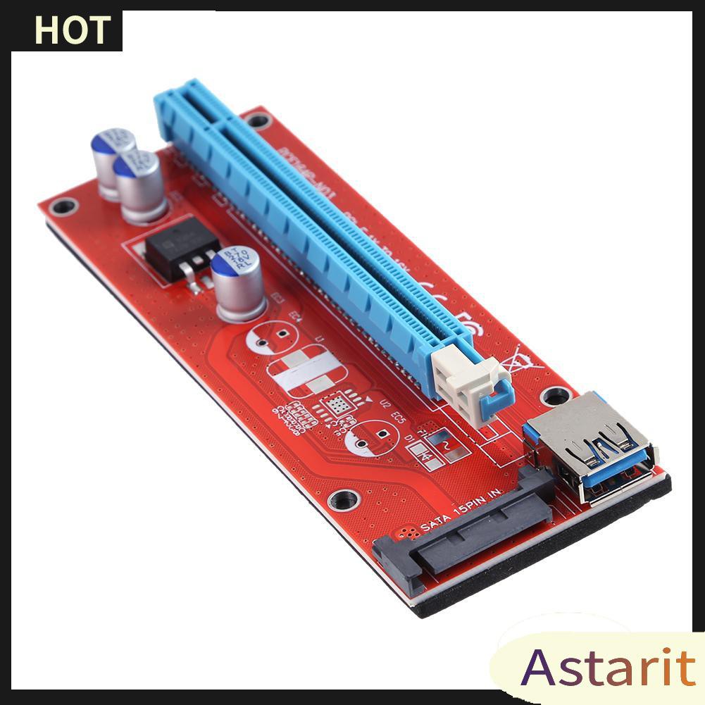 Dây Cáp Chuyển Đổi Pci Express Riser Card 1x Sang 16x Usb3.0 Cho Bitcoin Mining