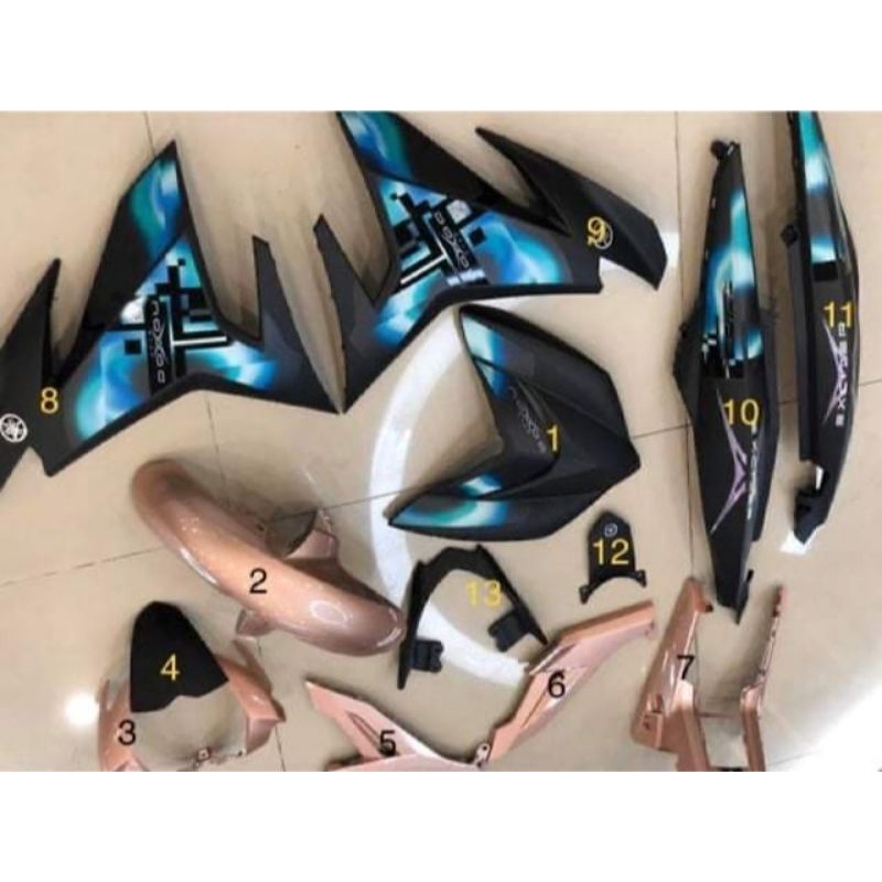 Dàn áo Exciter 150 Phiên Bản Doxou 2020 Chính Hãng Yamaha