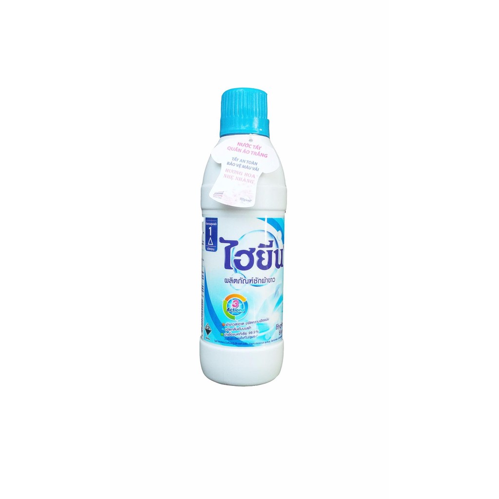 Tẩy quần áo màu, Tẩy quần áo trắng Hygiene 250ml Thái Lan