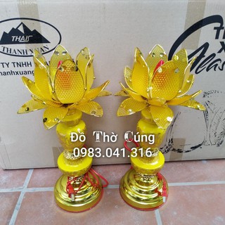 Đèn thờ hoa sen
