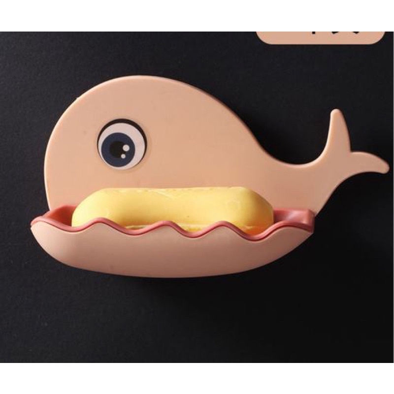 Kệ Xà Phòng Cá Heo Kệ Đựng Đồ Đa Năng Có Lỗ Thoát Nước Siêu Chắc