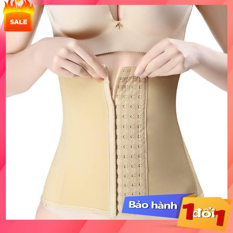 Siêu sale - Hàng Chính hãng Đai Gen Nịt Bụng Định Hình Giảm Cân Latex 9 Xương Thế Hệ Mới