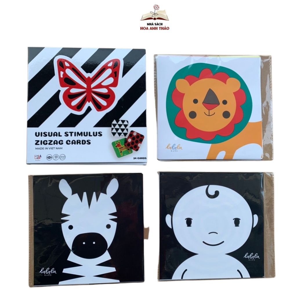 Thẻ học Lalala baby kích thích thị giác cho trẻ