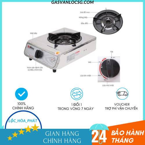 Bếp Ga Đơn Namilux -300 ASM- Tiết Kiệm Ga -Ngọn Lửa Xanh