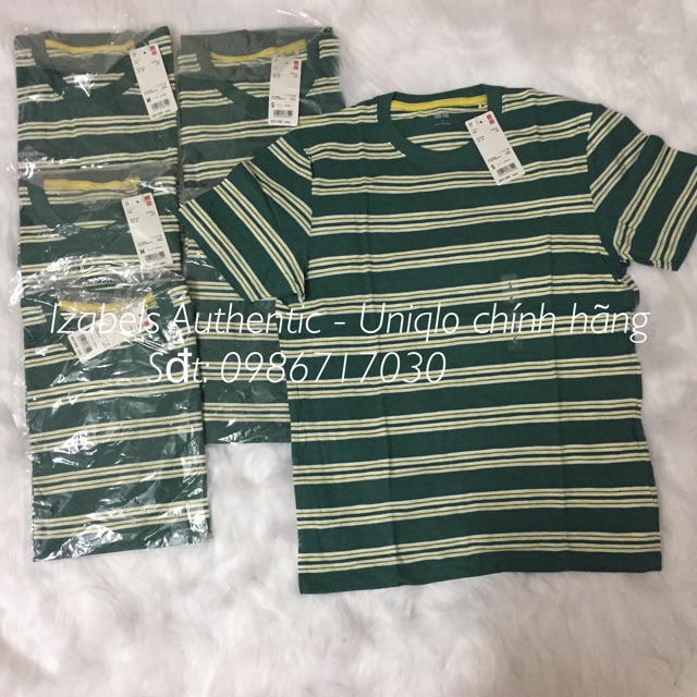 Áo phông nam cotton Uniqlo Nhật chính hãng