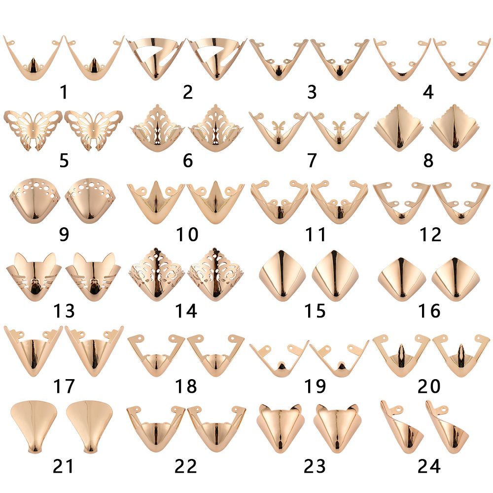 Cặp phụ kiện kim loại trang trí giày cao gót thời trang cho nữ