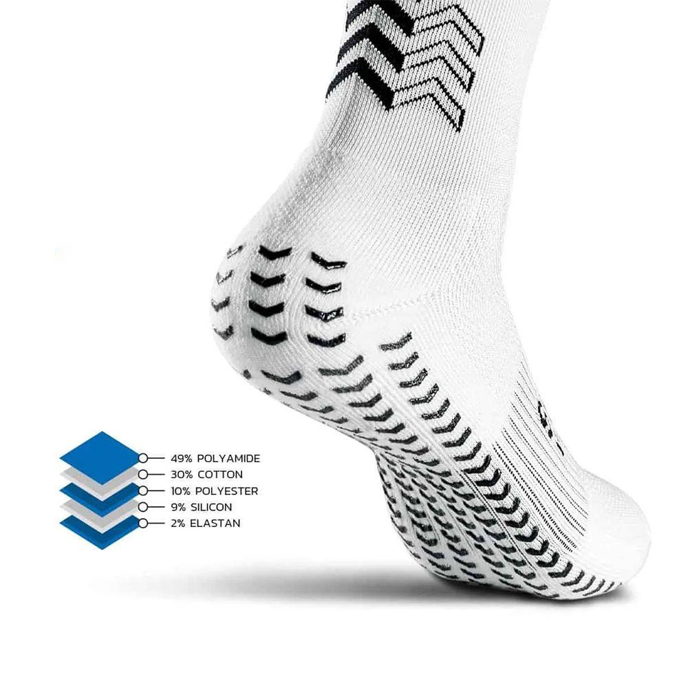 Vớ Đá Bóng Bằng Nylon Dày Dặn Thoáng Khí Thoải Mái Cho Nam Và Nữ