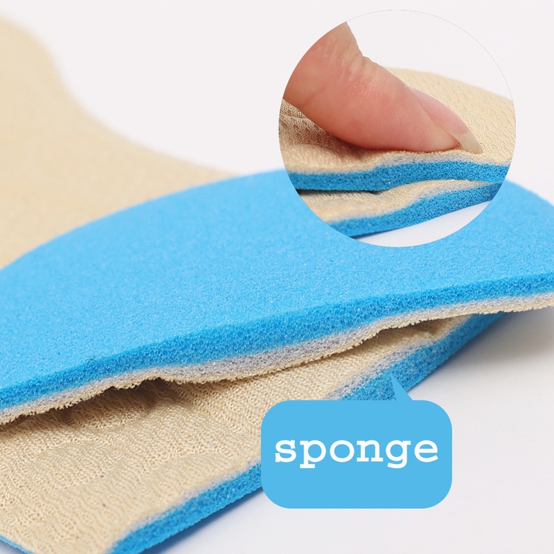 Set 2 Đế Lót Giày 5D Bằng Xốp EVA Thoáng Khí Khử Mùi Và Khử Mùi Cho Nam Và Nữ