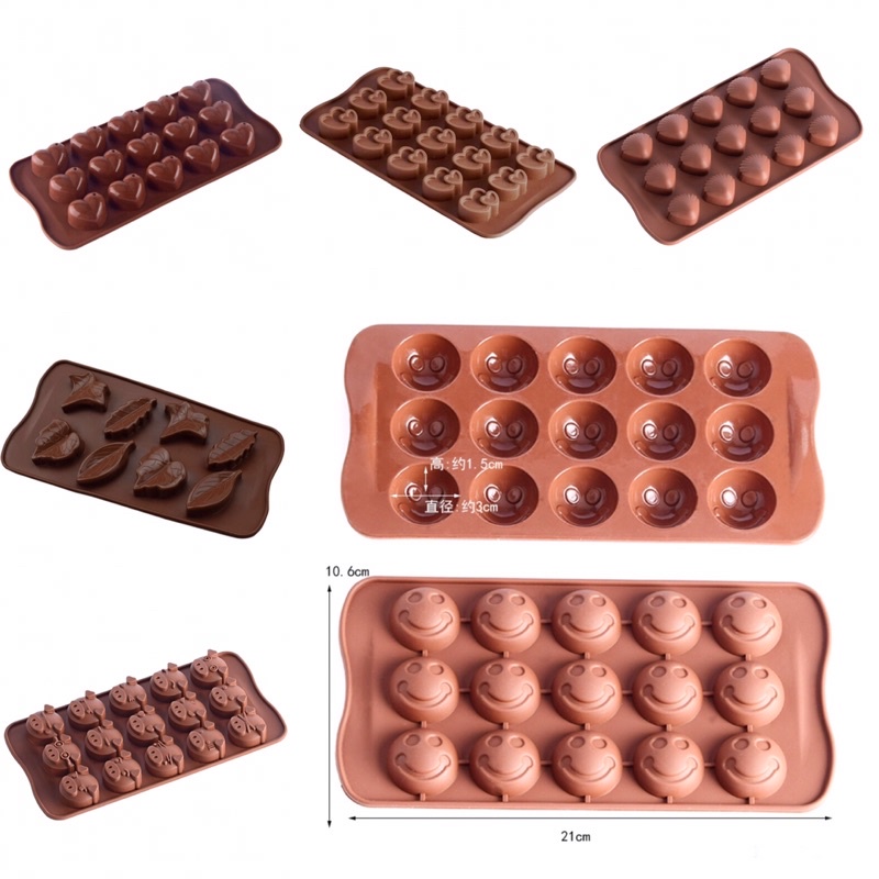 Khuôn silicone làm kẹo, socola
