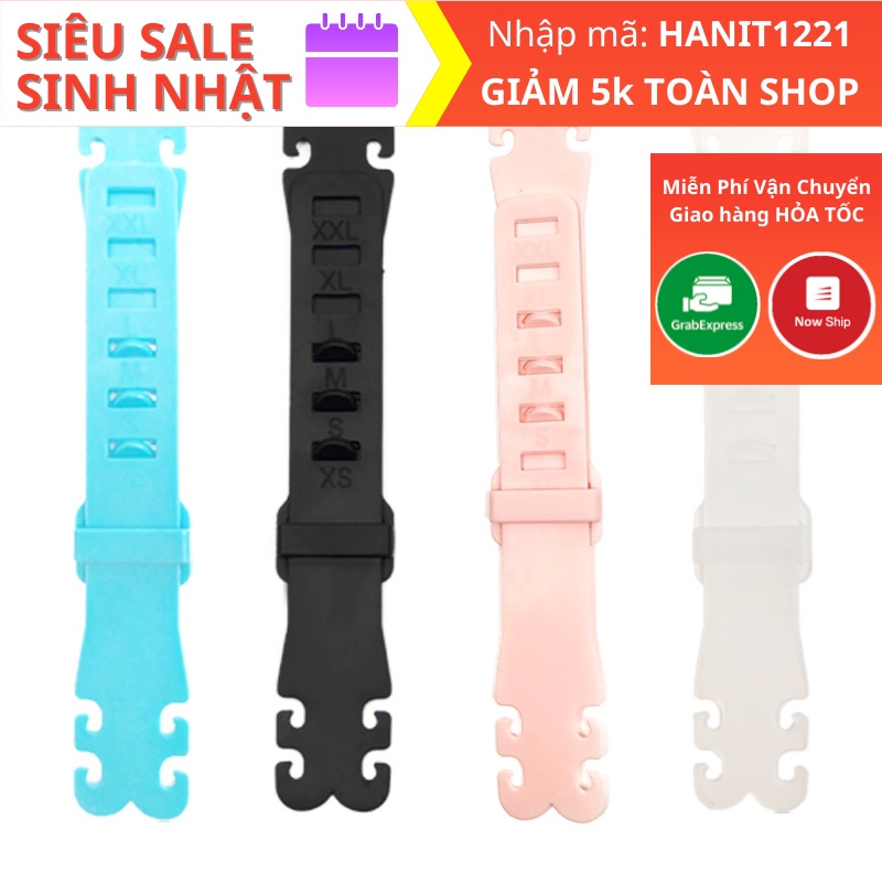 [Combo 15sp 4 Màu] Tai Đeo Khẩu Trang Chống Đau Tai - 18cm - Phù Hợp Cỡ Đầu To - Tai Giả Đeo Khẩu Trang [Hỏa Tốc 30p]