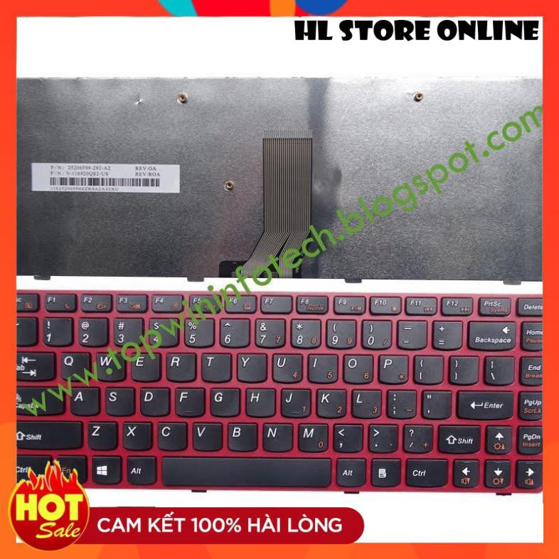 🎁 [MỚI] Bàn phím Laptop LENOVO G480  * Ideapad G480 G480A G480AH G485 Z480 Z485