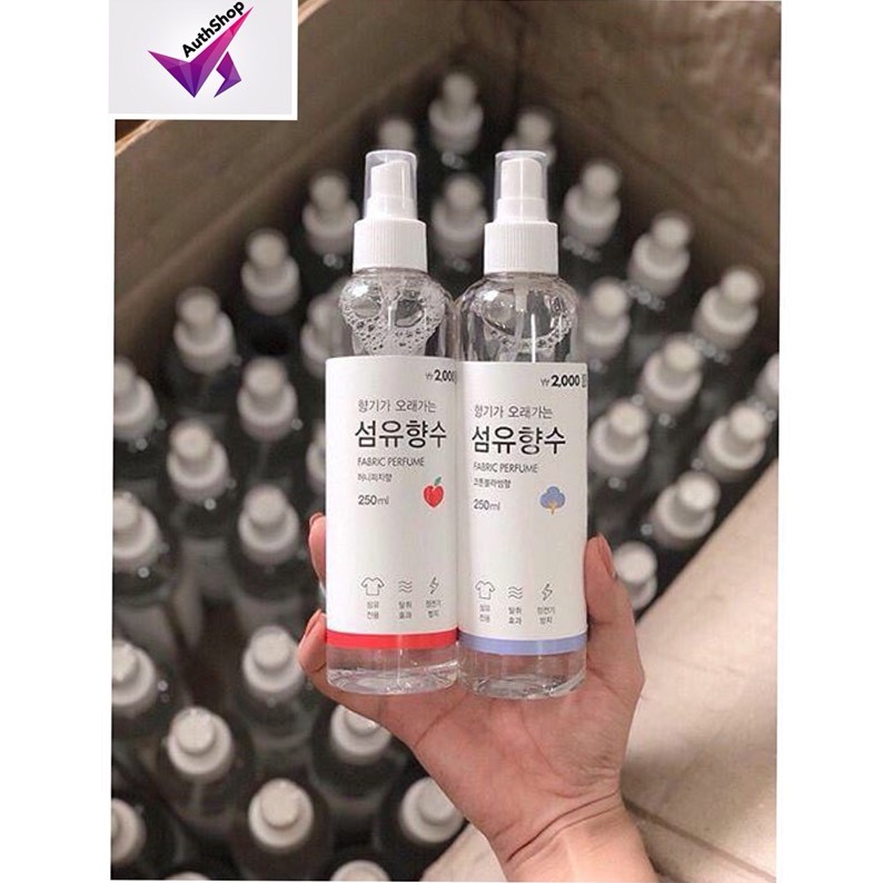 Xịt Thơm Quần Áo Fabric Perfume Hàn Quốc
