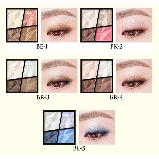 Phấn mắt Nhật Bản KOSE VISEE GEMMY RICH EYES 4g