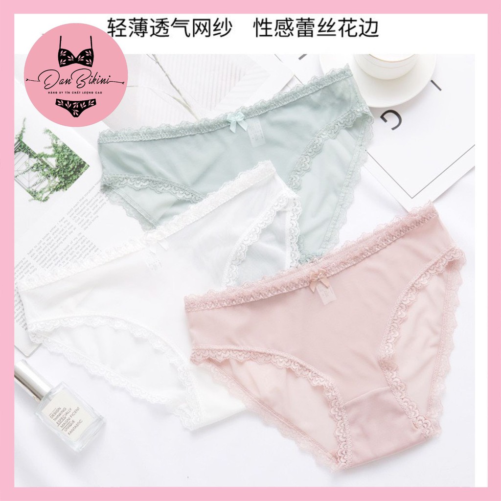 Quần Lót Nữ Ren cao cấp kháng khuẩn sexy gợi cảm ôm dáng không tạo hằn Mẫu 1016 | BigBuy360 - bigbuy360.vn